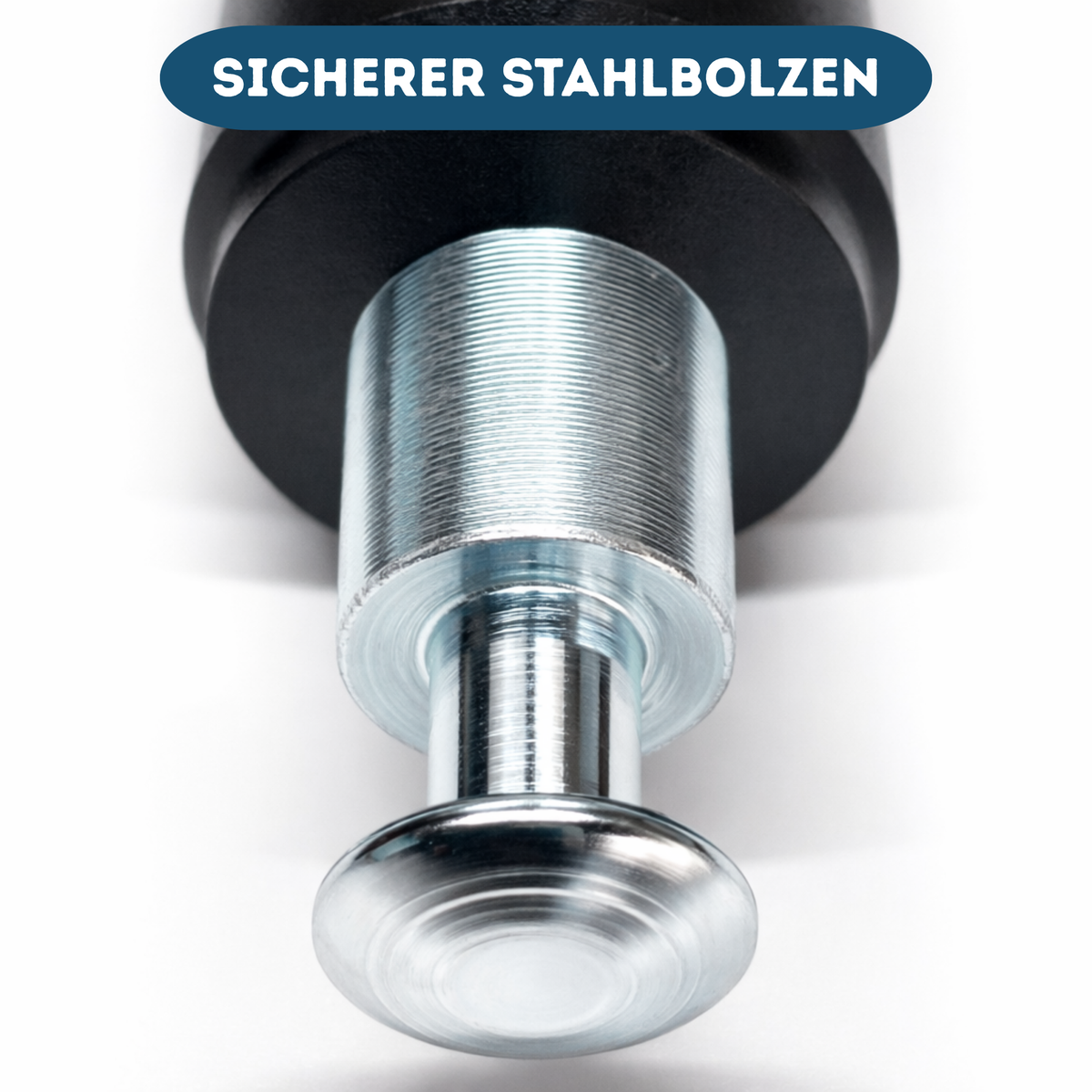 Fahrrad Kettenschloss 10 mm gehärteter Stahl mit Textilhülle – Diebstahlschutz | abwetter