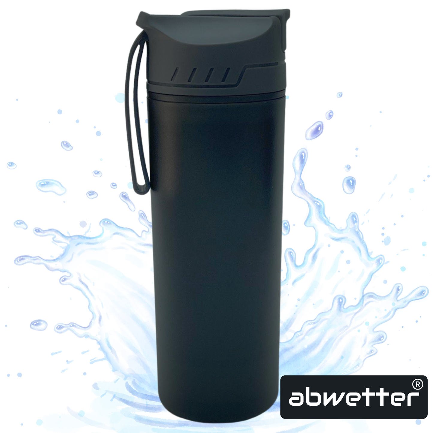 Outdoor Wasserfilter Flasche 650Ml mit 1500L Filterkapazität