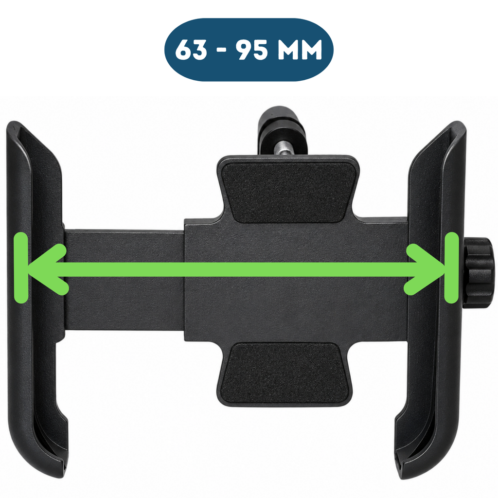 Handyhalter Fahrrad Motorrad 360° – abwetter® Smartphone Halterung