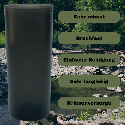 Outdoor Wasserfilter Flasche 650Ml mit 1500L Filterkapazität