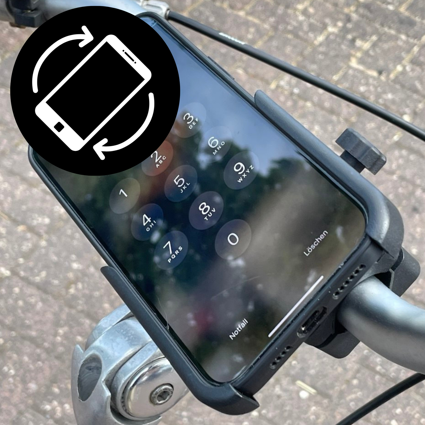 Handyhalterung Fahrrad Bike E Scooter Handy Smartphone Halterung Halter