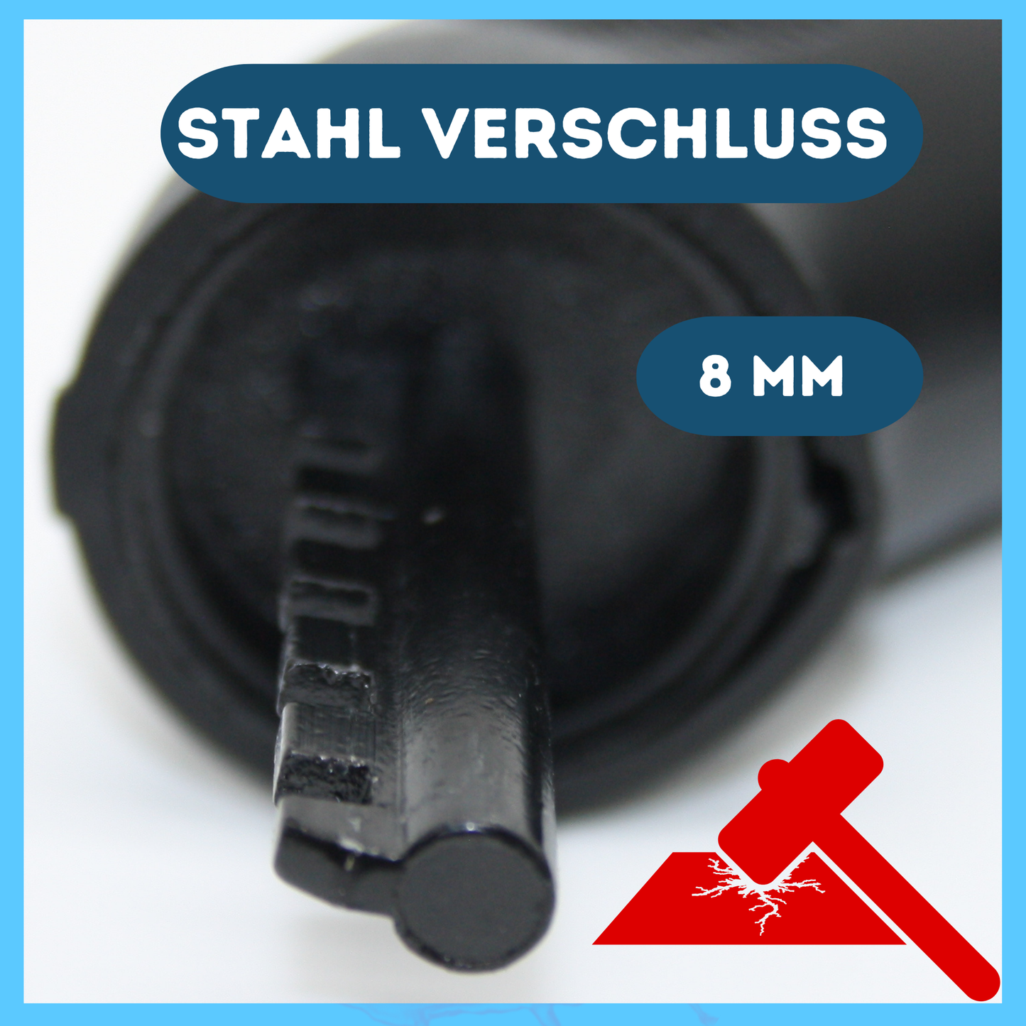 Fahrradschloss Zahlenschloss Kettenschloss Panzerschloss 90cm x 6mm Stahlkette 2 Stück